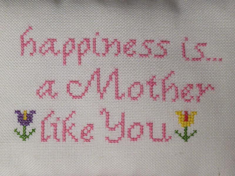 Small Lillian Vernon Throw Pillow Gift Happiness Is a Mother Like You