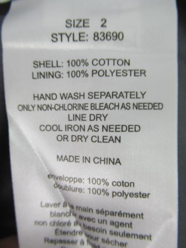 David's Bridal Dress Style 83690 Bridesmaid Party Short Pewter Size 2 Pockets