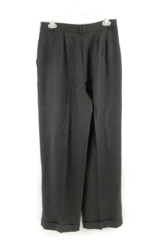 Limited America Women's Pure Wool Dress Pants Hi Rise Pleated Brown Size 10