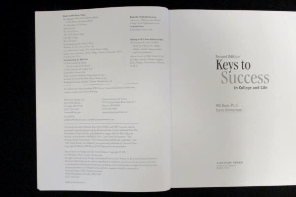 Keys To Success In College And Life 2nd Ed Keim Zimmerman SC 2013