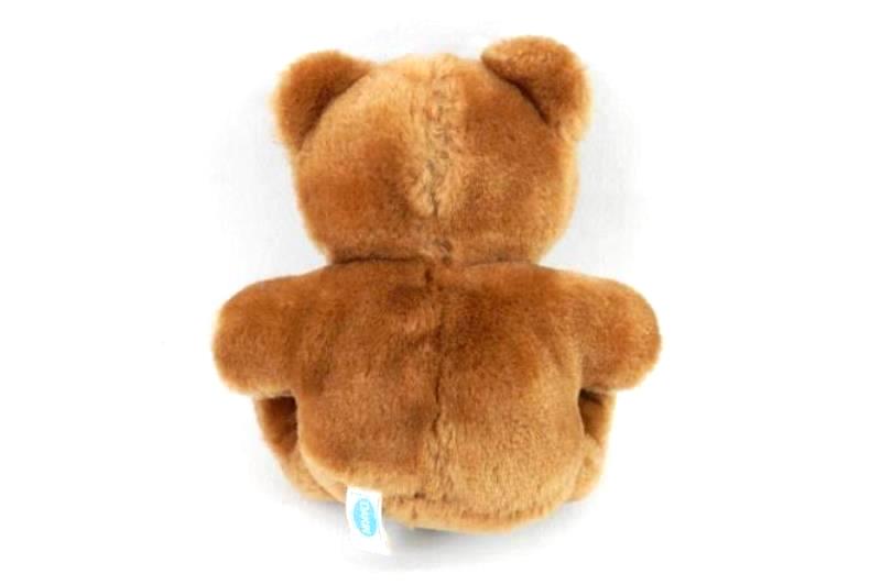 Dakin Teddy Bear 1983 6” Plush Vintage Stuffed Animal Brown Black Nose Eyes
