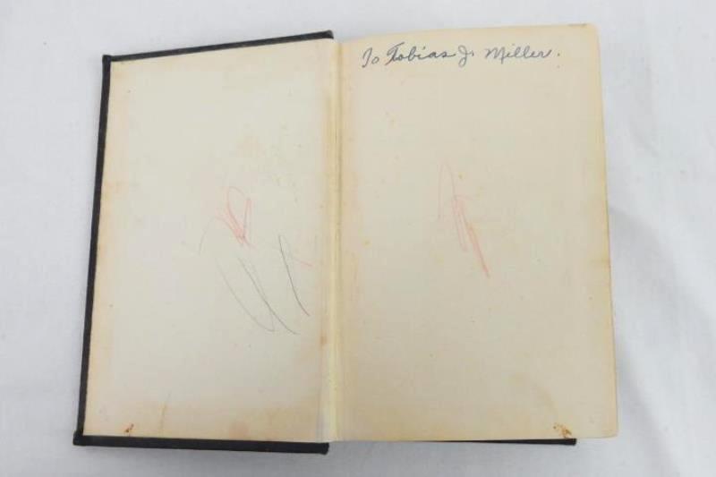 Vintage German Hymnal L.A. Miller 1940 Song Book Unparteiische Lieder Sammlung