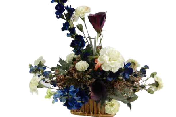 Lot Of Artificial Flowers Plus Stems of Daisies Azaleas Orange Flowers