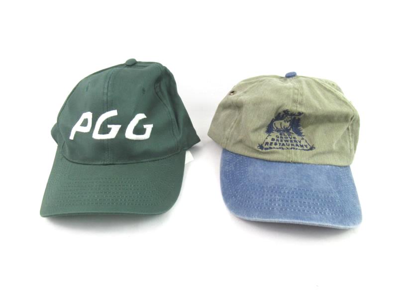 Lot of 4 Vintage Adjustable Back Trucker Baseball Cap Hats Danners Cigars PGG