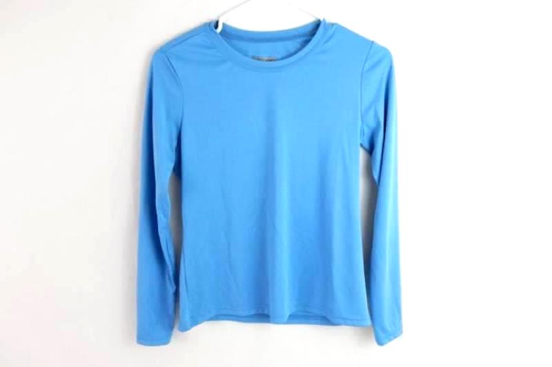 Lot of 2 A4 Women's Long Sleeve Activewear Tops Size XS Blue Pink