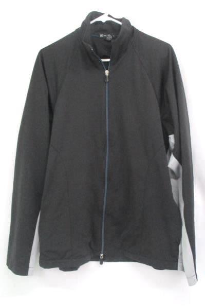 INC International Concepts Windbreaker Fleece Nylon Coat Sweater Jacket XL