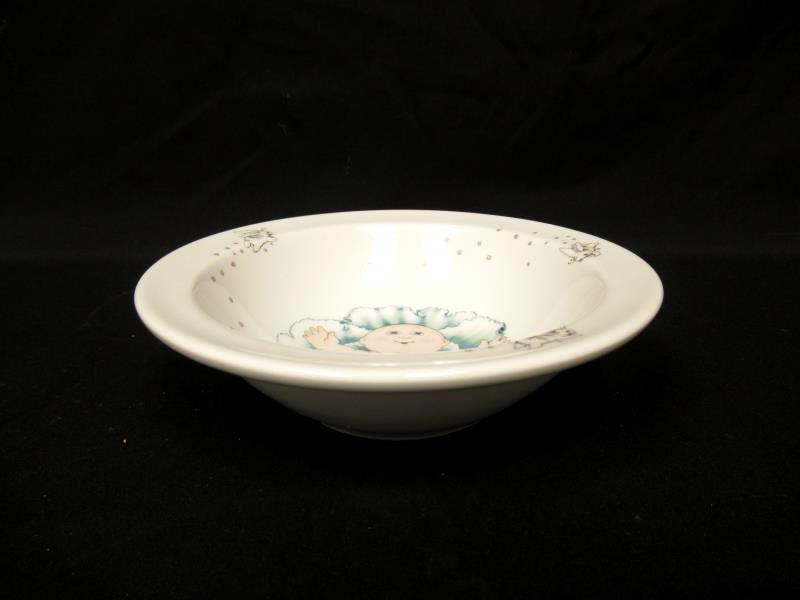 Cabbage Patch Kids Child's Porcelain Cereal Bowl and Plate 1984 Royal Worcester