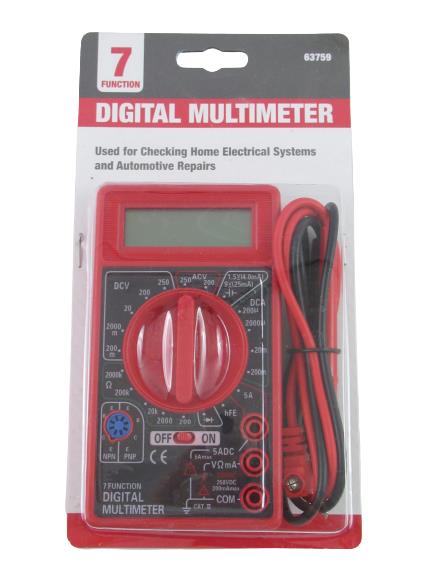 Digital Multimeter 7 Function Test Meter Brand New In Package