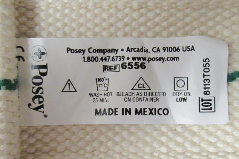 Posey 6556 Standard 66" Medical Single Use Patient Lift Transfer Gait Belt
