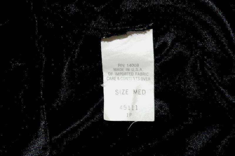 Vintage 90's Satin Camisole Tank Top Women's Size Medium Ruffle Front
