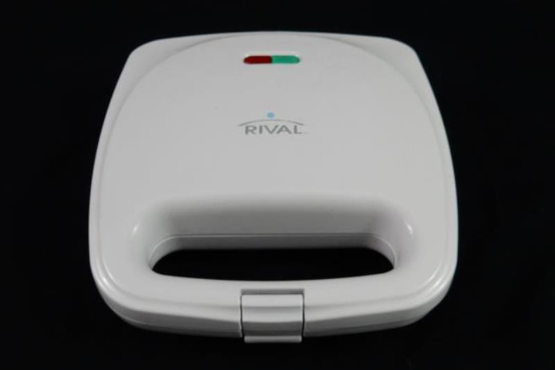 Rival Waffle Maker Model RVS6128A White Walmart Intertek Powers On