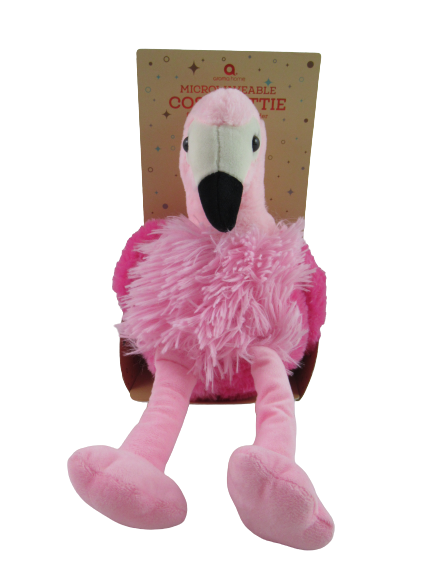 Aroma Home Microwaveable Cosy Hottie Warming Flamingo Lavender Heat Pack