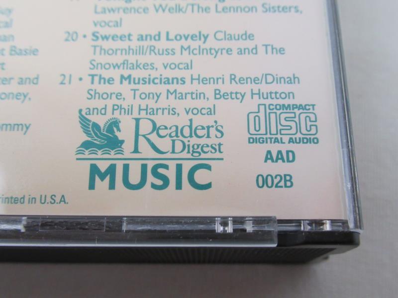Lot of 3 Readers Digest Music CD 4 Disc Sets 12 Discs Total Century In Music