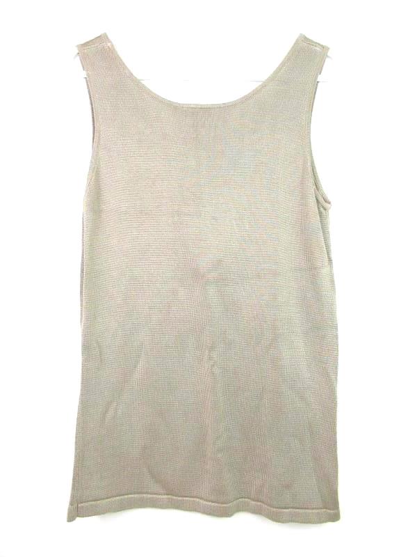 Doncaster Women's Knit Shell Tank Top Tan Rayon Blend Size M NWT