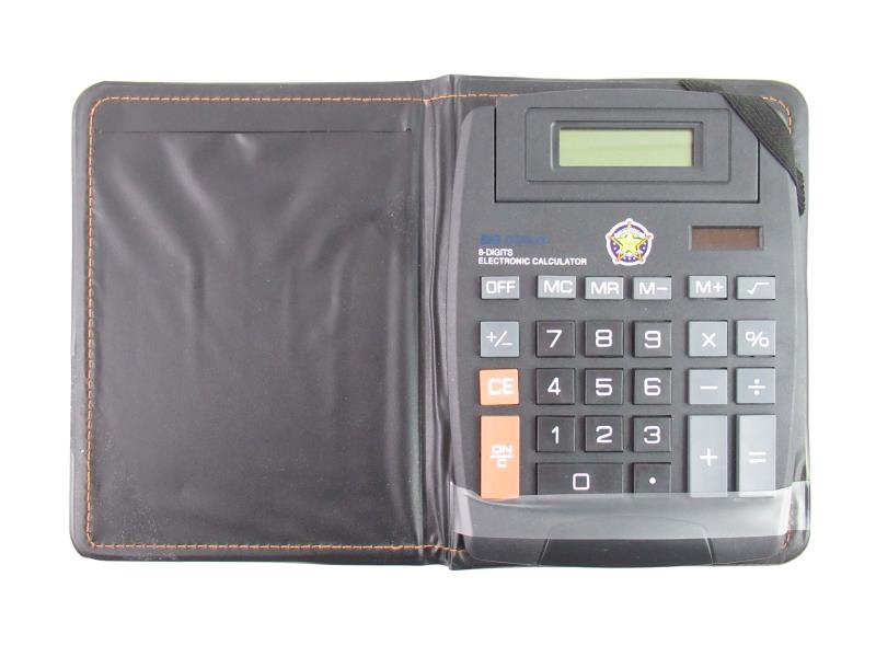 Big Display 8 Digits Electronic Calculator US Deputy Sheriff Large Number Case