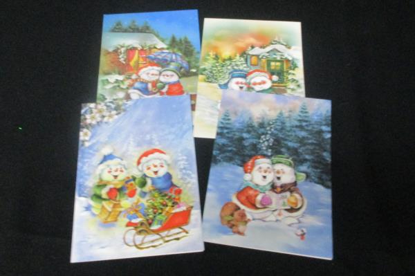 Merry Christmas Lot 30 Cards Envelopes Well Wishes Holiday Noel Season Greetings
