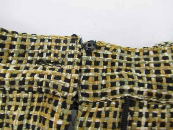 Vintage Doncaster Women's Career Outfit Size 8 Woven Silk Shorts Green Button Up