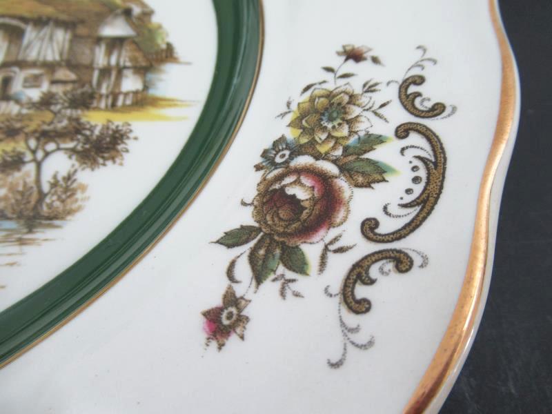 Vintage Princess House Decorative Wall Plate By Grindley Of Stoke English 10"
