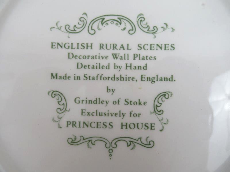 Vintage Princess House Decorative Wall Plate By Grindley Of Stoke English 10"