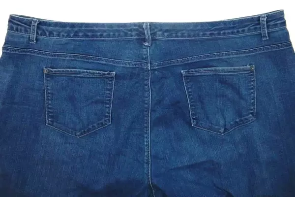 Gloria Vanderbilt Sadie Slim Medium Wash Jeans Women's Plus Size 24W