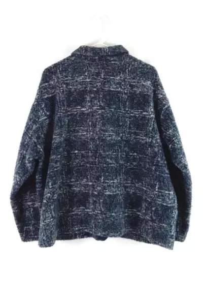 Vintage Columbia Sportswear Coat Women's Blue Button Up Size X Large Collared