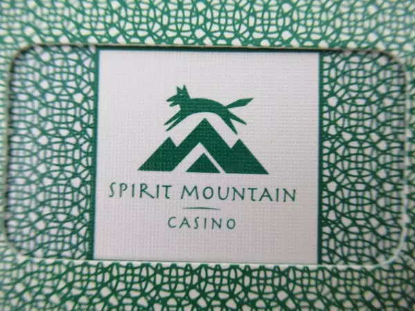 Lot of 4 Paul-Son Playing Cards Decks Spirit Mountain Casino Punched Green Blue