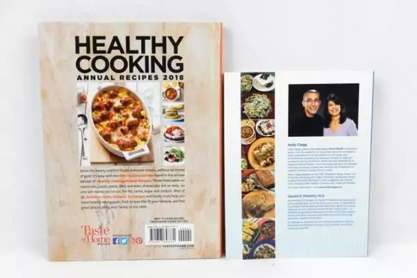 Lot of 2 Healthy Cookbooks Eating Well Through Cancer Healthy Cooking Food