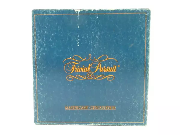 Vintage Trivial Pursuit Master Game Genus Edition 1981 Horn Abbot No. 7
