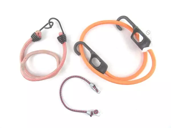 Lot of 18 HDX Assorted Size And Weight Bungee Cord Tie Down Straps Orange