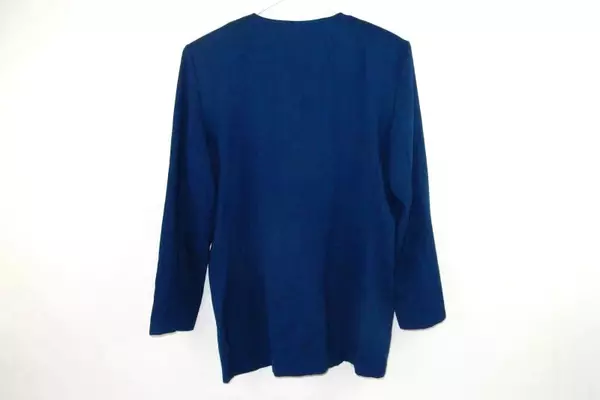 Vintage Norton McNaughton Blue Blazer Long Sleeve Jacket Women's Size 12