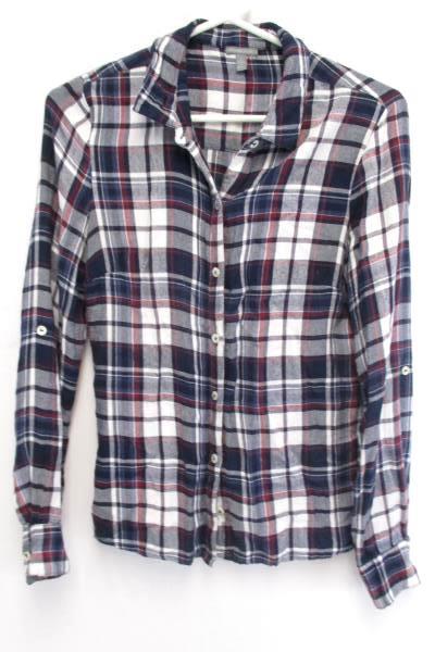 3 Size Small Tops Charlotte Russe Plaid Reflex Blue Tee Coca Cola Vintage Tee