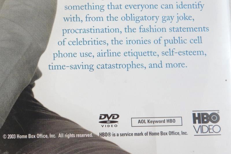 Ellen DeGeneres Here and Now DVD 2003 Film Comedy 60 Minutes Color HBO Video