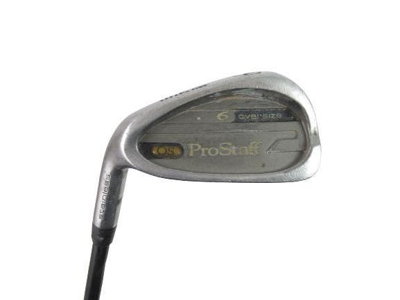 ProStaff OS Oversize 6 Iron Golf Club Stainless Steel Reflex Carbon Fiber Left