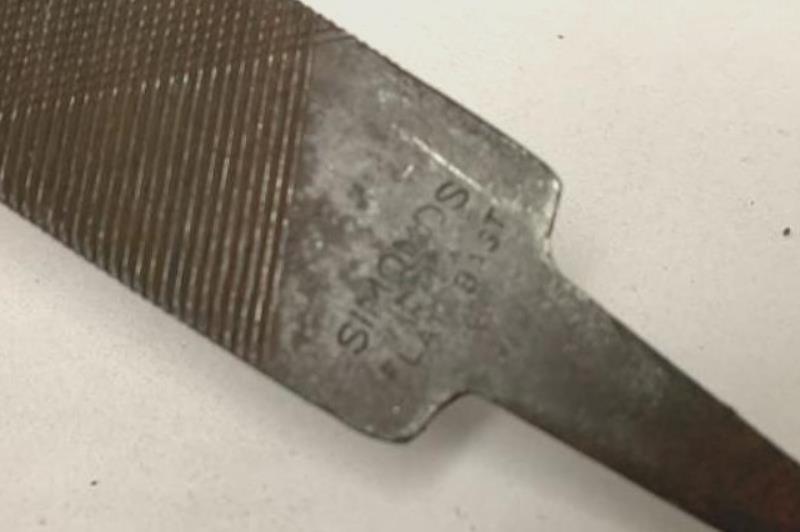 Vintage Simonds USA Made Flat Bast Bastard Cut Metal File Tool Shop