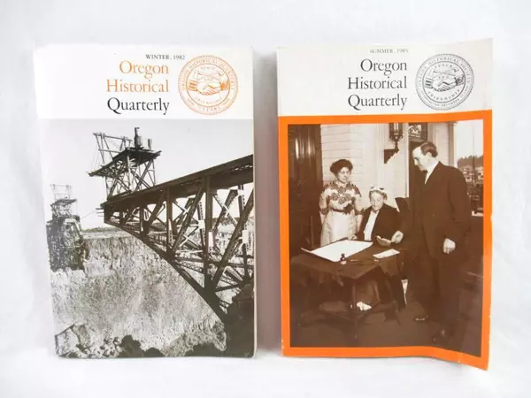Lot of 2 Issues of Oregon Historical Quarterly Winter 1982 Summer 1983