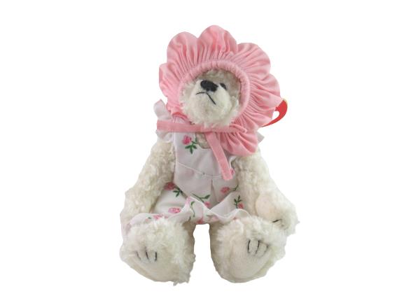 TY Attic Treasures Rosalie The Bear With Tag Retired 1993 Rose By Any Other Name