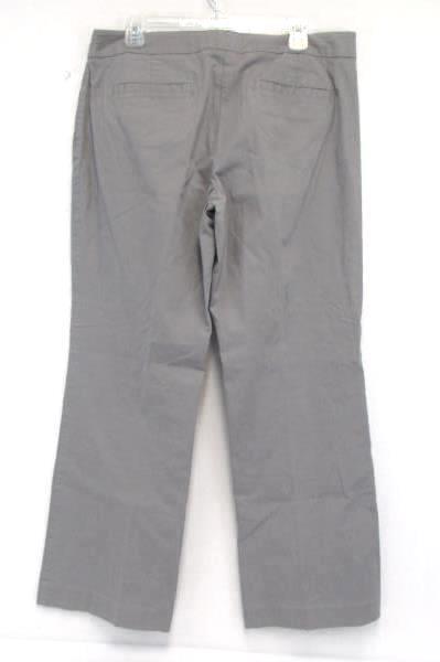 Fashion Bug Grey Slacks Trouser Dress Pants Size 14 Wide Leg Career