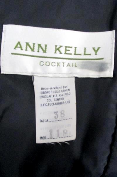 Ann Kelly Cocktail Size 8 Spaghetti Strap Black Maxi Dress Lined Formal Women's