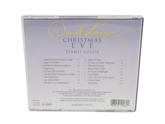 Christmas Eve Audio CD By David Lanz 1994