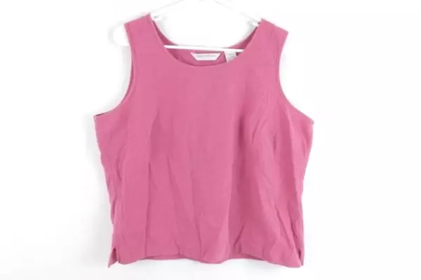 Lot of 3 Draper's And Damon's Petites Women's Size PL Tank Top Shirt Jacket