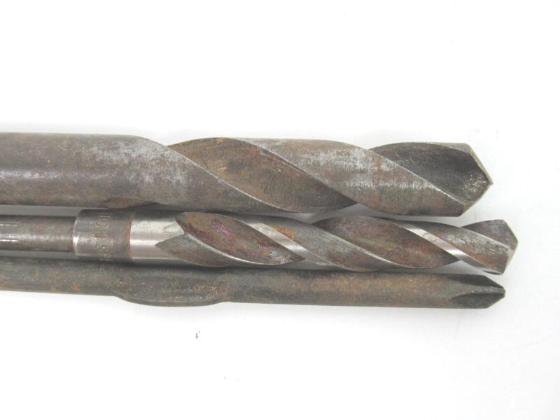 Lot of 7 Vintage Drill Bits Assorted Philips Flat Head High Speed