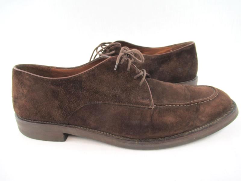 COLE.HANN Shoes Brown Suede Leather Laces Vero Cuoio Men's Size 12 M