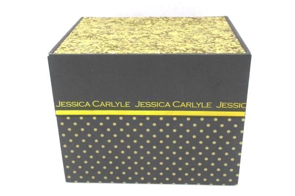 Ladies Watch Stack Bracelet Set Jessica Carlyle Gold Tone Rhinestones Sequins