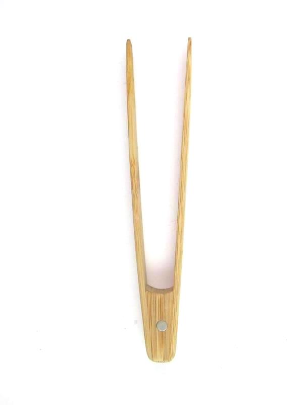 Lot of 7 Wood Kitchen Utensils Spoons Tenderizer Fork Tongs Bamboo Organic
