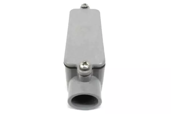 Carlon Lamson & Sessions PVC 341 Conduit Body Grey Non Metal Electrical