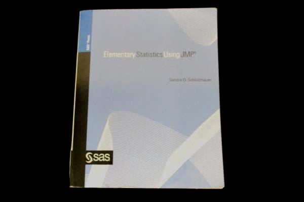 Elementary Statistics Using JMP Sandra D. Schlotzhauer SAS Softcover 2007
