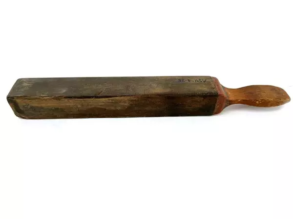Antique Wood Razor Strop Chapman's Anti Elastic Four Sided Barber Tool