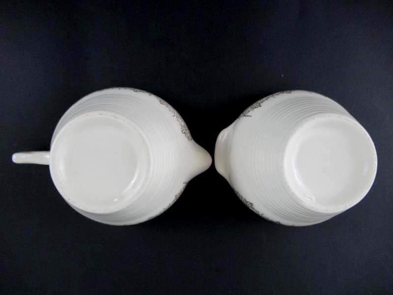 Vintage Triumph American Limoges Sugar Bowl Creamer CHINA DO'R I T-S 284