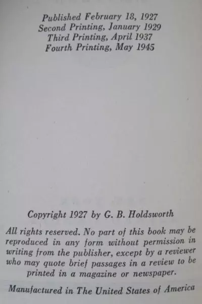 The Dark Gentleman by G B Stern Hardcover Book 1945 Knopf