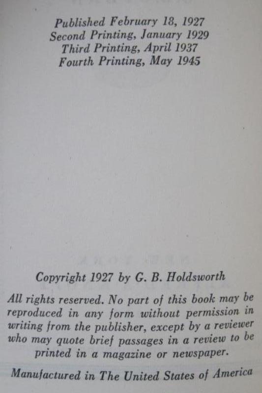 The Dark Gentleman by G B Stern Hardcover Book 1945 Knopf
